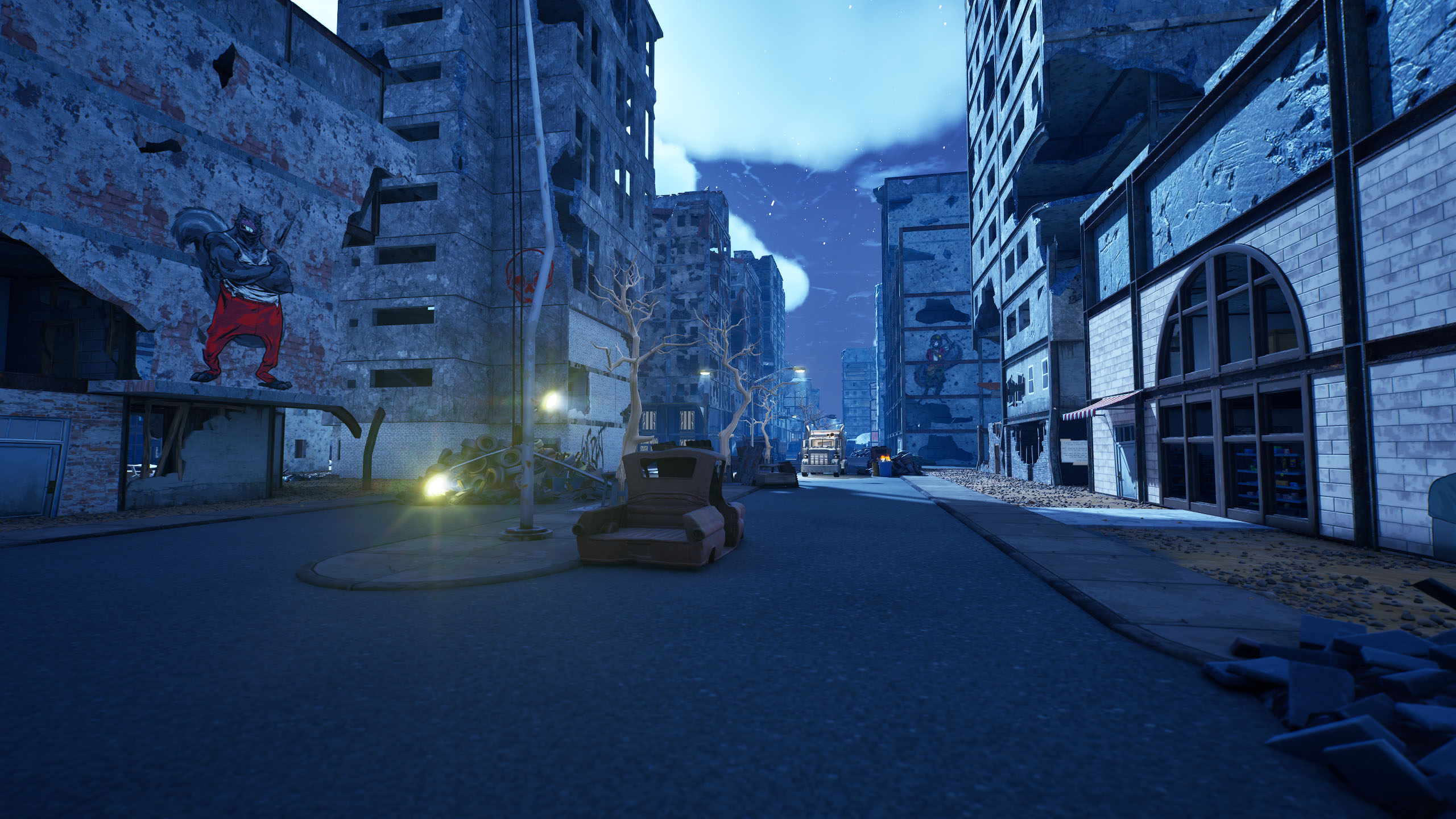 Interactive storefronts and gathering spaces throughout the city