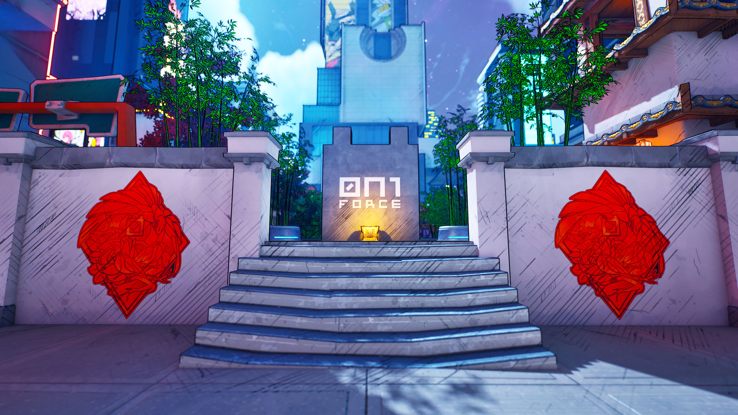 ON1 Force Battle Royale arena environment