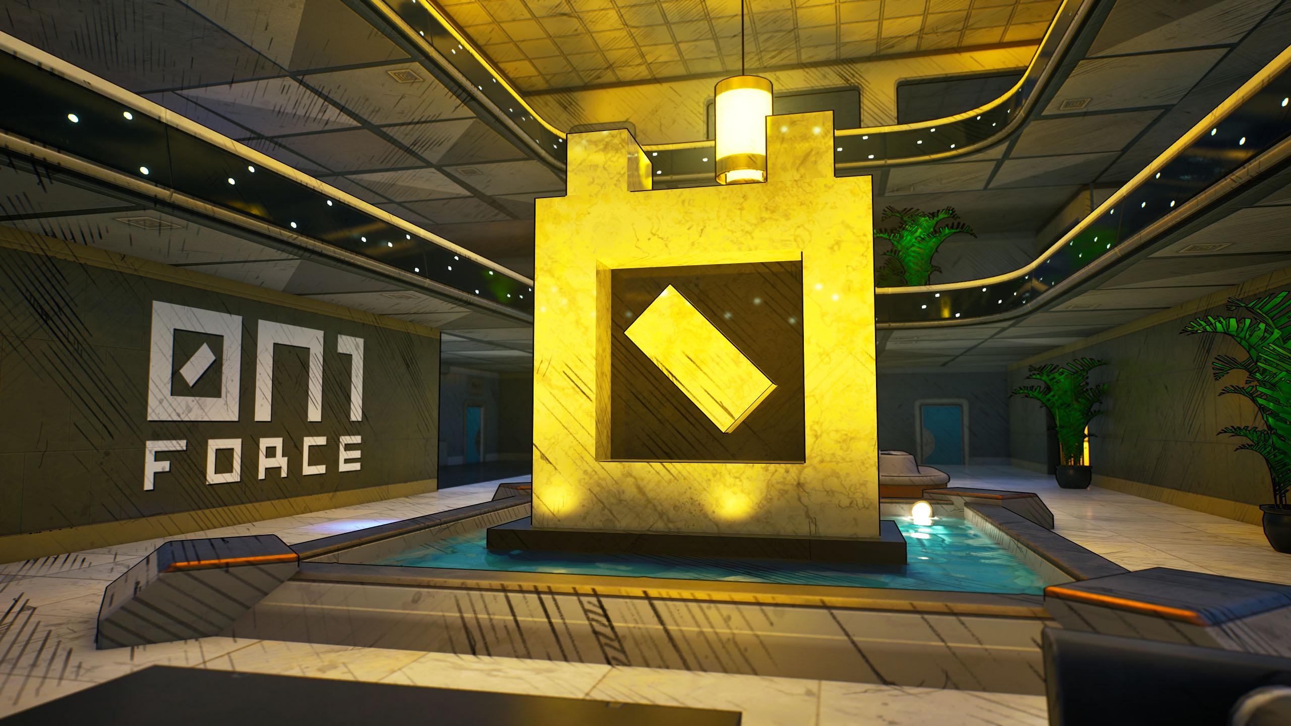 ON1 Force Battle Royale competitive map overview