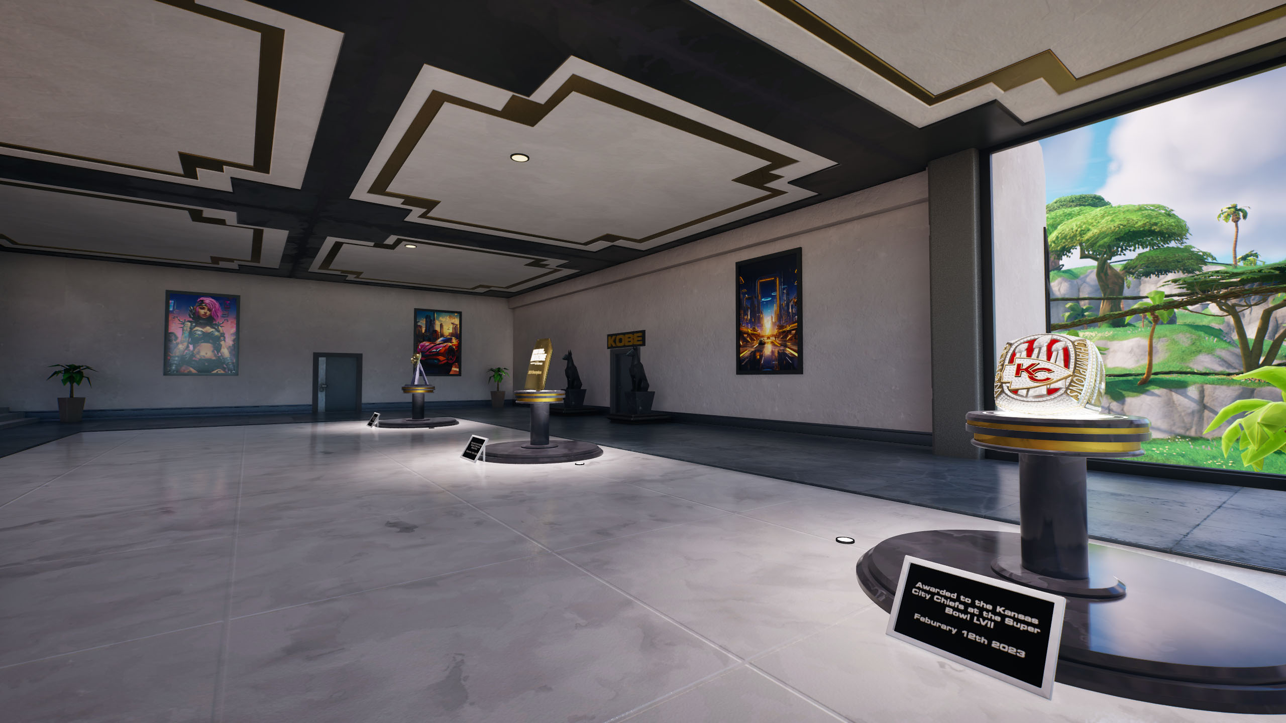 Interior of the Team Diverge Creator House