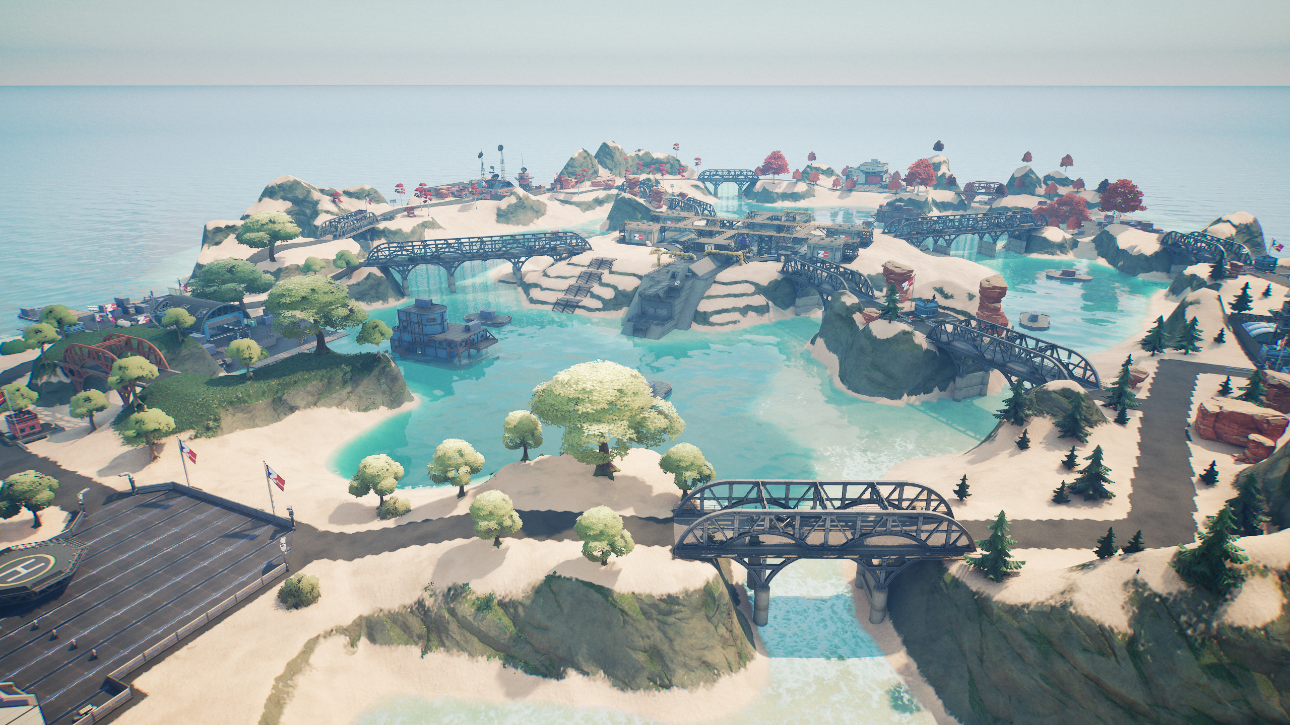 Players battling for control of a capture point in ZGUARDS Battleground